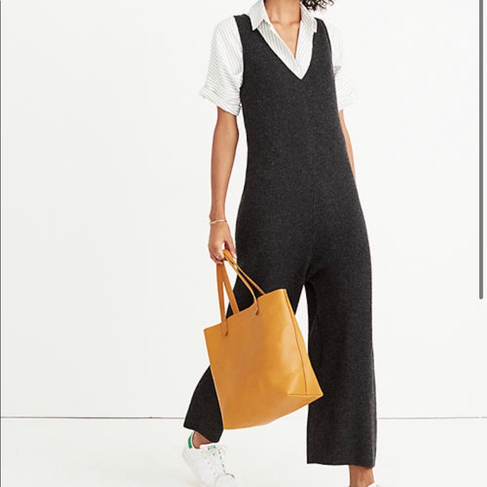 Madewell sweater jumpsuit
